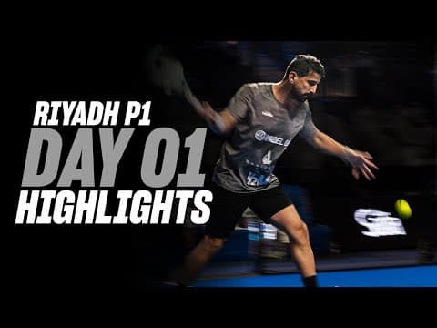 Riyadh Season Premier Padel P1: Day 1 - Men Highlight