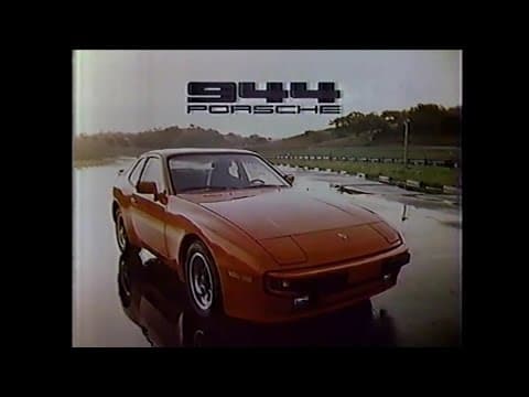 1984 Porsche 944 Commercial