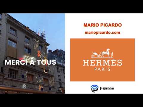 Mario PICARDO, Vitrines hiver 2019 « il suffirait d’y croire », Hermès Faubourg Saint Honoré.