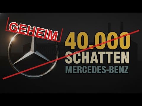 Was Mercedes-Benz 80 Jahre verschwiegen hat.