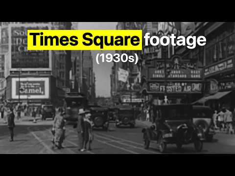 Times Square in its neon heyday