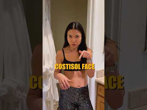 Cortisol face decrease: full range of motion movement, low caffeine intake, sleep consistency