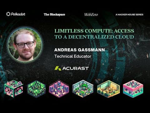 Limitless Compute with Acurast: Access to a Decentralised Cloud | The Blockspace | ETHDenver 2024