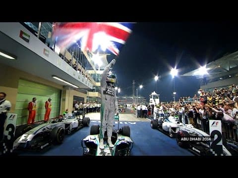 Hamilton's first Mercedes title (2014)