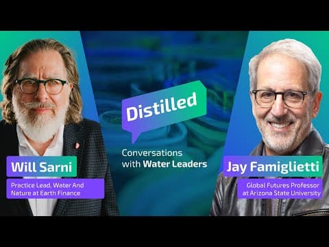 Jay Famiglietti on GRACE and the Global Water Crisis