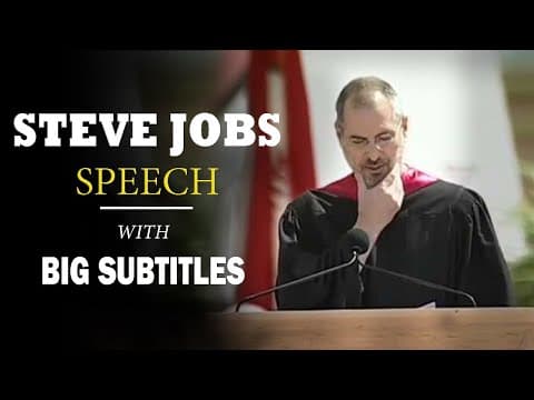 Steve Jobs Stanford Commencement