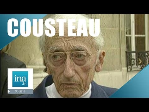Cousteau et le Conseil des 9 sages pour l'avenir de la planète   Archive INA