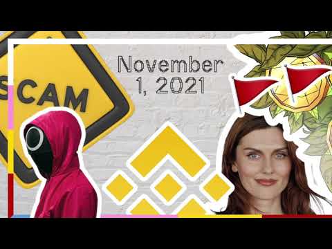 Today’s Top Crypto News 11/01/21 BINANCE SQUID COIN SCAM RUG PULL