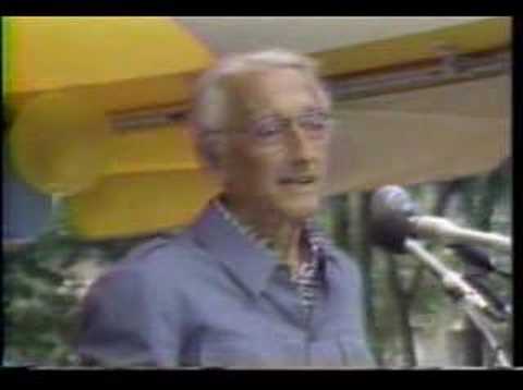 Jacques Cousteau on the Potomac River