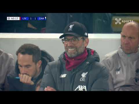 Liverpool - Genk: Samatta goal (05/11/2019)