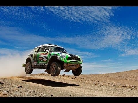 110mph Over Sand Dunes - Inside X-raid and MINI ALL4 Racing - /DRIVEN