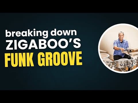 Breaking Down One of Zigaboo Modeliste’s Funkiest Grooves - Funk Drumming Lesson