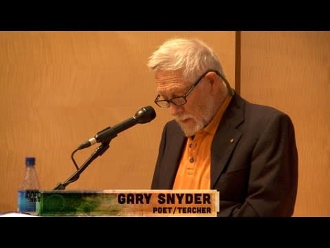 Snyder reads The North Coast at the public library