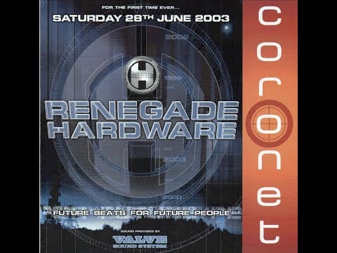Lemon D B2B Dillinja LIVE @ Renegade Hardware & Valve Sound System, The Coronet - London 28.06.2003