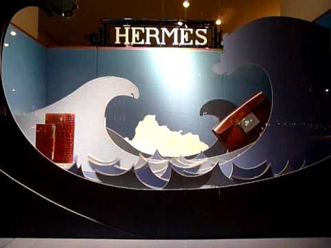Vitrine mer Hermes - septembre 2009