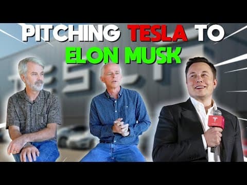 Tesla's ORIGINAL founders talk about pitching to Elon Musk
