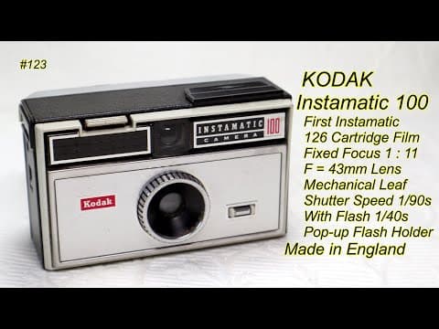 Kodak 'First' Instamatic 100 (1963)