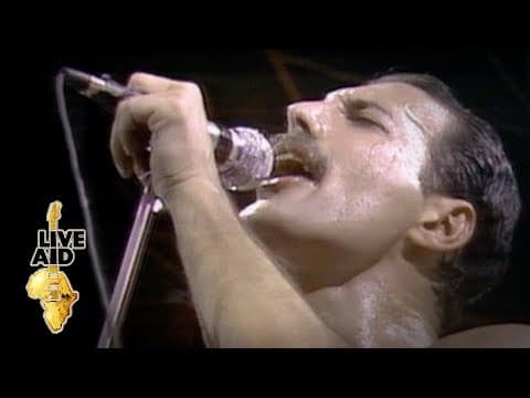 Queen - We Are The Champions at Live Aid
