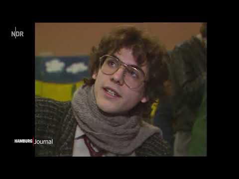 Computer enthusiasts gather in Hamburg, 1984