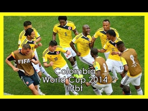 Colombia's synchronised dance vs Greece