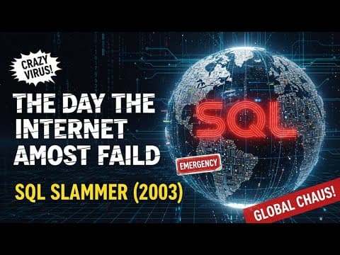 SQL Slammer, the 376-byte worm