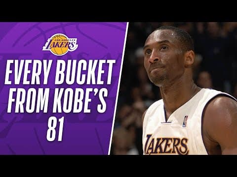 Kobe Bryant’s 81-Point Game