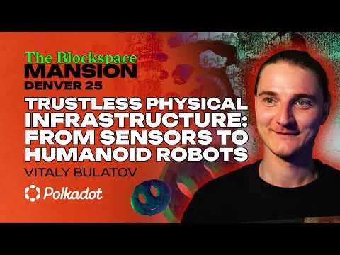 "From Sensors to Humanoid Robots", Vitaly Bulatov, Robonomics - The Blockspace Mansion ETH Denver