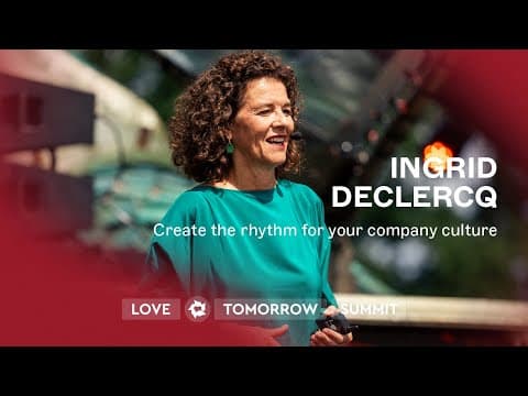 Ingrid Declercq: Create the rhythm for your company culture (hosted by Supernova)