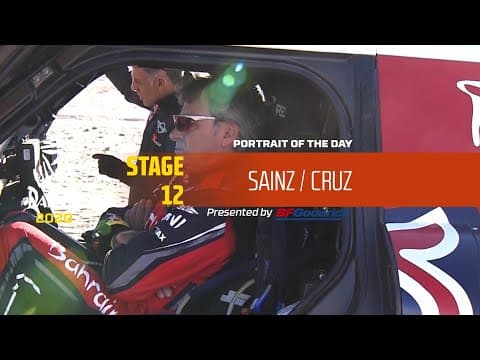 Dakar 2020 - Stage 12 - Portrait of the day - Sainz/Cruz