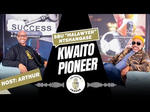 Sbu 'Malawyer' Nthsangase on kwaito's beginnings