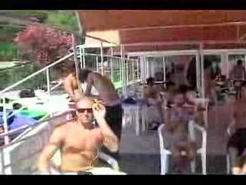 Beach Kitchen Beer Pong in Greece