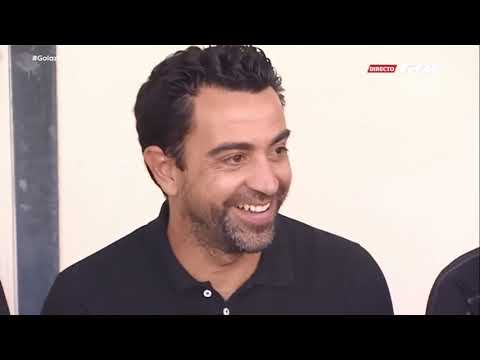 Primer partido de XAVI HERNANDEZ como entrenador al frente del Al Sadd de Qatar