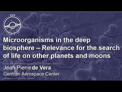 Microorganisms in the Deep Biosphere