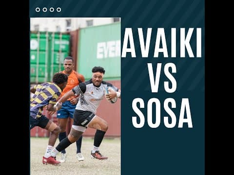 Avaiki vs SOSA rugby club | HRUA 15s 2025 quarter final Solomon Islands
