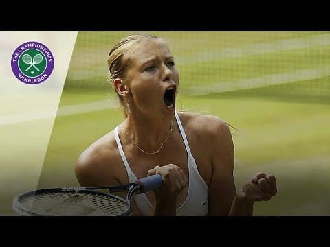Sharapova Beats Serena at 17