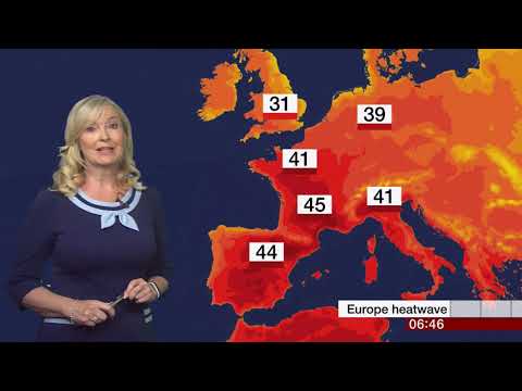 The 2019 European heatwaves