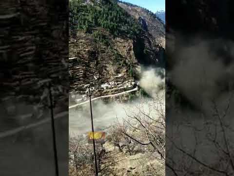 The Chamoli glacier disaster
