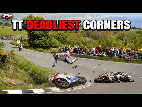 10 Deadliest Corners of the Isle of Man TT (Pure Insanity)
