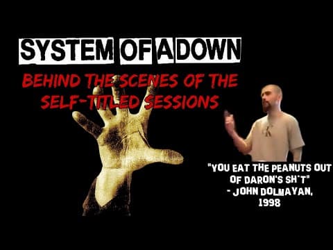 System Of A Down - Behind the scenes of the Self-Titled album [1997/1998]