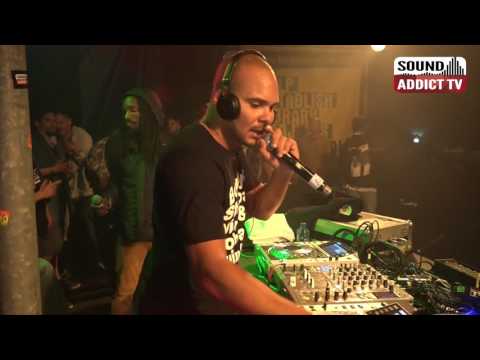 Walshy Fire (Black Chiney / Major Lazer) feat. Kabaka Pyramid - Live at Reggae Geel festival 2016