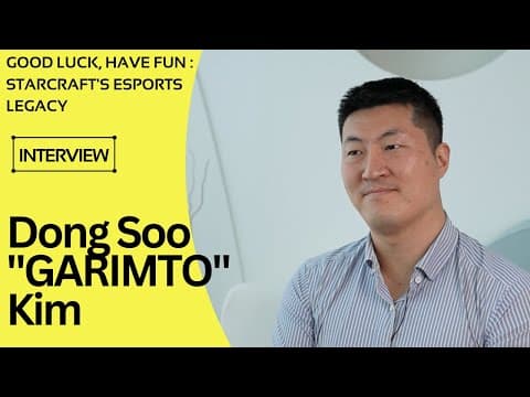Garimto on winning the OSL twice and the esports match-fixing scandal