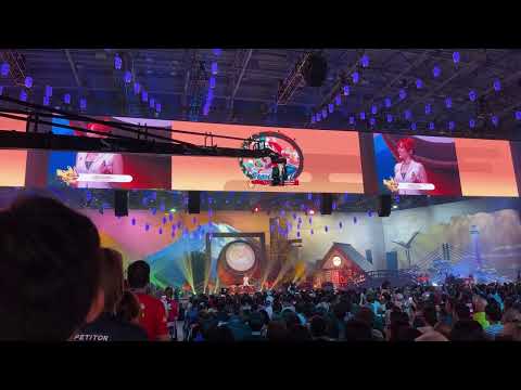 Worlds 2023 opening ceremony — attendee footage