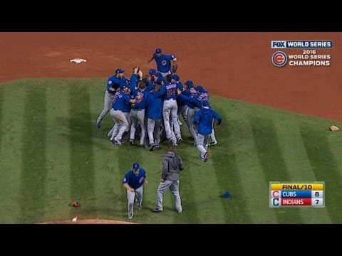 Cubs Win the World Series