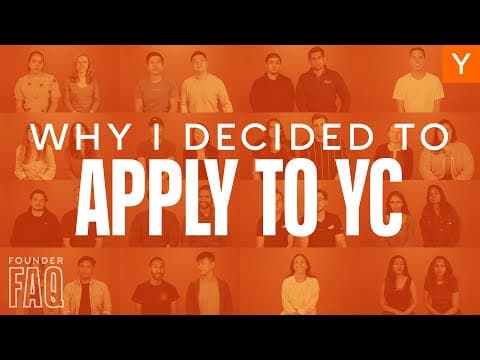 50 Founders Share Why They Applied To Y Combinator