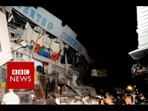 The 2016 Ecuador earthquake