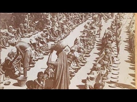 The Indian famine of 1899-1900
