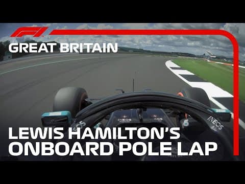 Lewis Hamilton's pole lap | 2020 British Grand Prix