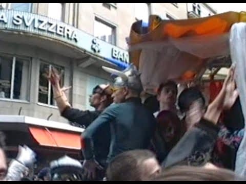 Unreleased footage of the first parade, 1992