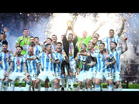 Messi Lifts the World Cup