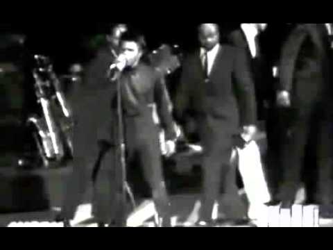 James Brown takes control as fans rush the stage Live at the Boston Garden April 5, 1968